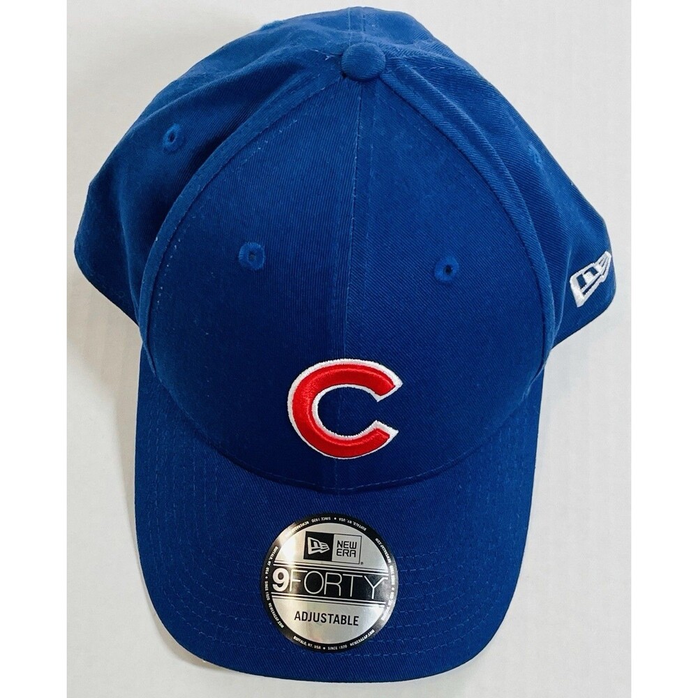New Era Cap 9FORTY MLB Chicago Cubs Adjustable SnapBack Hat Unisex OSFM Blue